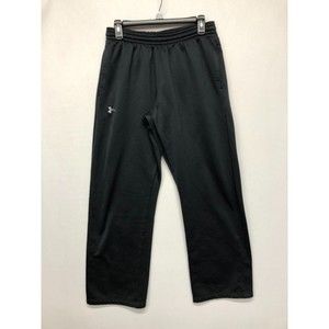 Under Armour Men Active Pants Sweatpants Size Medium Black B229 -30
